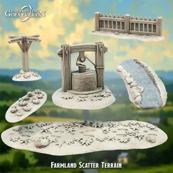 Farmland Scatter Terrain Props - Rise of the Honk aus Rise of the Honk von The Printing Goes Ever On