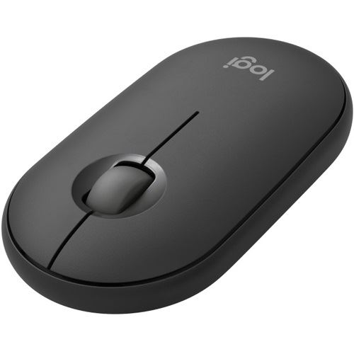 Logitech Pebble 2 Combo for Mac Deutsch USB und Bluetooth schwarz/grau