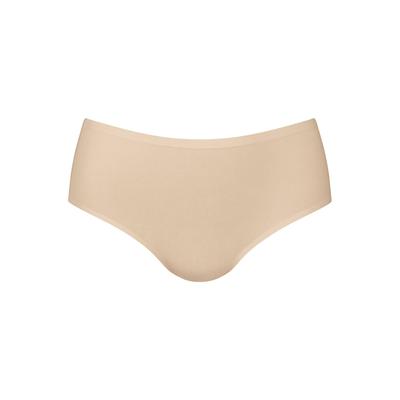 High-Waist-String ANITA "High Waist String Essentials", Damen, Gr. S/M, beige (desert), Obermaterial: 80% Polyamid PA. 20% Elasthan EL., Unterhosen High-Waist-String