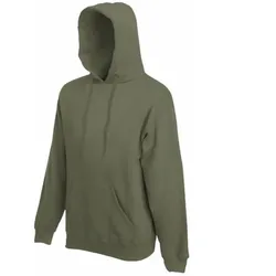 Kapuzen-Sweatshirt "F421" Classic - M - classic olive