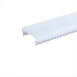 LTS 652621 Lichtkanal 045 Ersatz-Acrylglas opal bündig (Länge nach Maß) LK-Z 045 AOB/... LKZ045AOB