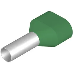Weidmüller Aderendhülse Zwilling H6,0/23T ZH GN