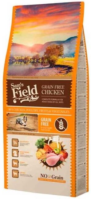 Sams Field Adult Gran Free Chicken 2500g