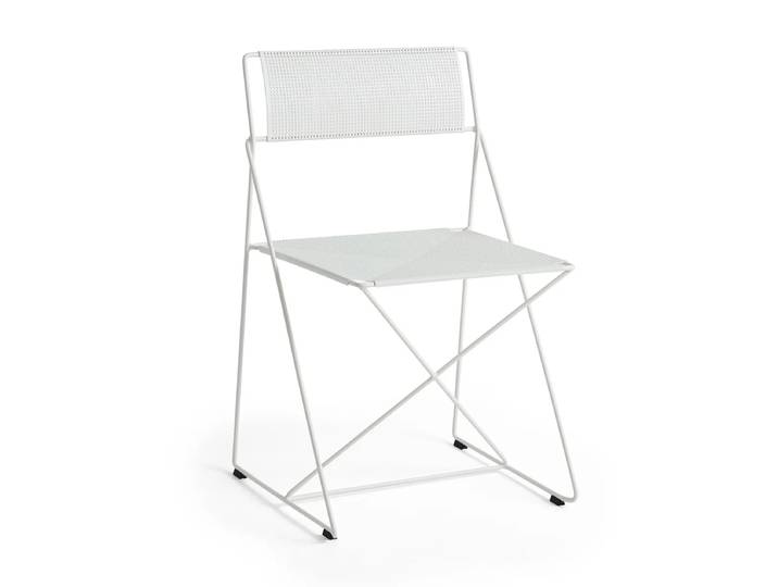 HAY - X-Line Stuhl, Outdoor, chalk white