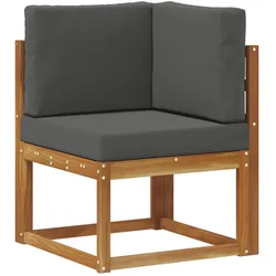 vidaXL, Gartenlounge, Joris (Gebogen)
