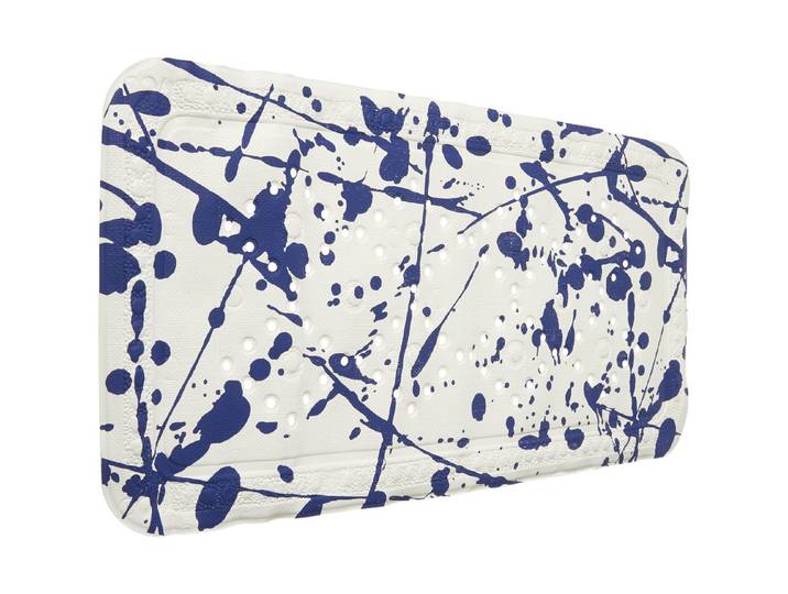 Spirella Wanneneinlage Bang Blau, Weiss PVC 71 x 36 cm