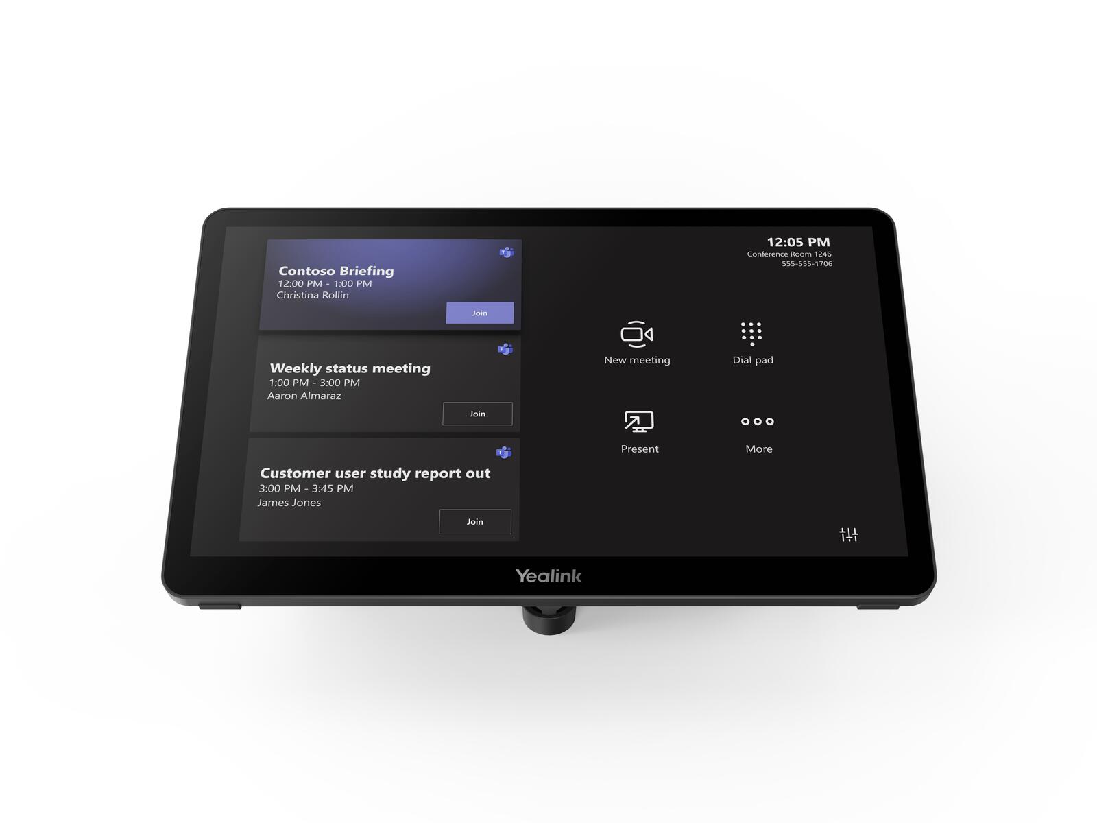 Yealink MTouch Plus Touch Console 29,5 cm 11,6 Zoll 1306022