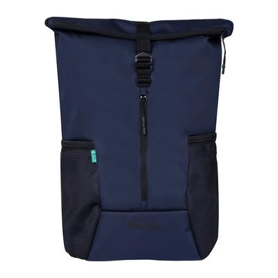 Rucksack KEMPA "Rucksack ROLLTOP", Herren, Gr. A, blau (marine), Obermaterial: 50% Polyester PES. 50% Polyester Pol. recyc.., Rucksäcke Rucksack