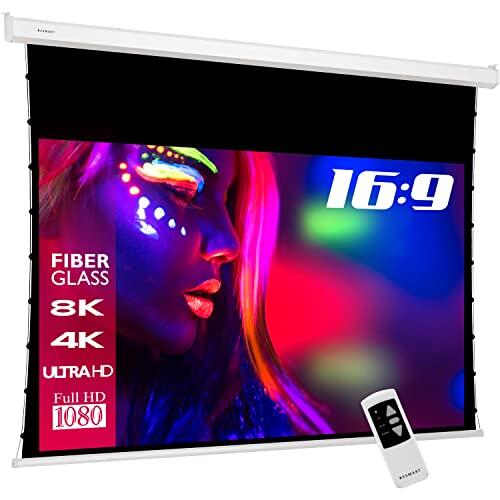 eSmart Professional TATENSO Tageslicht Tension Leinwand grau 182,8 cm 72 Zoll 160622894