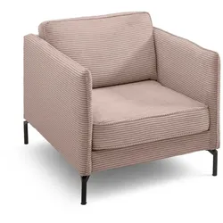BOOOM Sessel Brandon Cord Flamingo