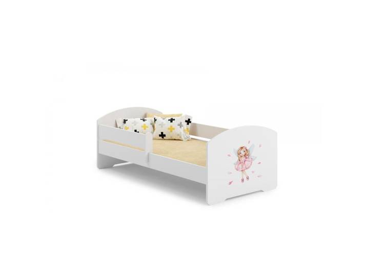 Lit enfant Sam - 160x80cm Fée rose - avec matelas