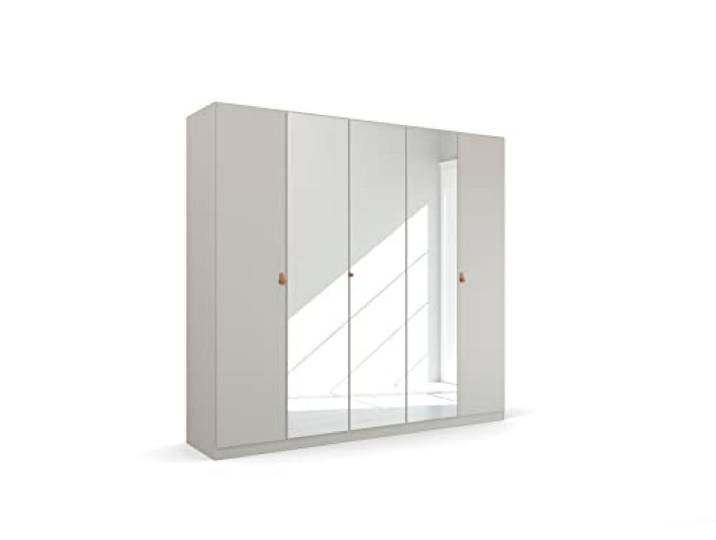 Rauch Möbel Quadra-Spin Homey, Schrank, Seidengrau/Eiche Artisan, Breite 226 cm