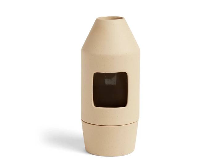 HAY - Chim Chim Duft Diffusor, Ø 6,5 x H 14,5 cm, hellbeige