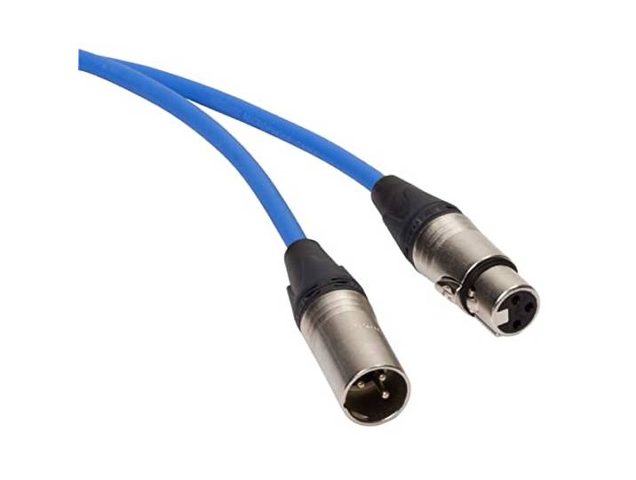 Cordial CPM 10 FM-BL-MS Microkabel 10 m - Microfoonkabel