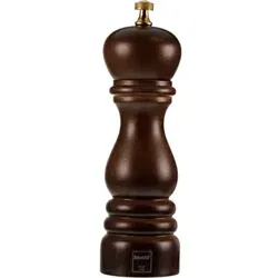 Bisetti Ilsa Pfeffermühle aus Walnussholz, H 19 cm, Mahlwerk aus gehärtetem Stahl