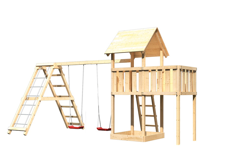 KARIBUHOLZT Akubi Lotti Satteldach natur DSA+KG+ABP 16938129