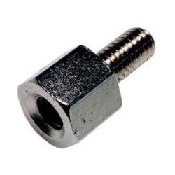 RS PRO Abstandshalter: M4 x M4, Länge 57mm, Messin (2240438)
