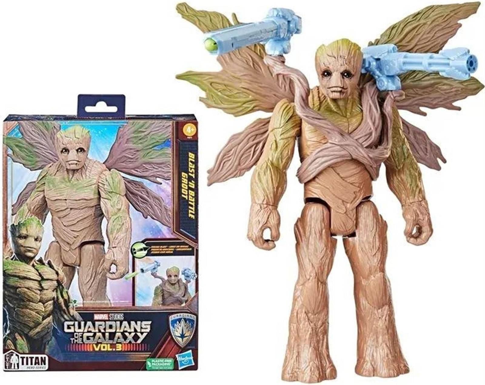 Hasbro Marvel Guardians of the Galaxy speelgoed voor kinderen vanaf 4 jaar, bruin, kunststof
