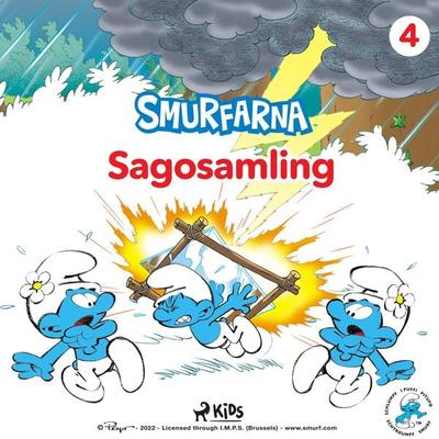 Smurfarna - Sagosamling 4 - Peyo, Audio, 9788726996821