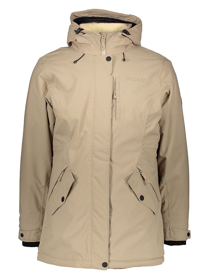 Maier Sports Parka "Katrine" in Beige - 36