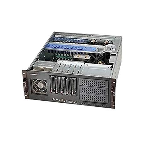 Supermicro SuperChassis 842XTQC-R804B Serverbehuizing, Zwart, 4U, ATX, EATX, Micro ATX, 800W