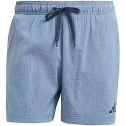 ADIDAS Herren Badeshorts IRISIERENDE SEERSUCKER 13 CM (Länge 5 Zoll), Größe XL in Blau Blau