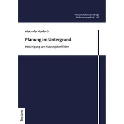 Planung im Untergrund, Fachbücher von Alexander Herrfurth