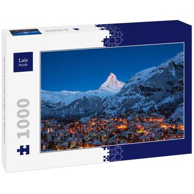 Lais Puzzle Zermatt am frühen Morgen mit Matterhorn 1000 Teile