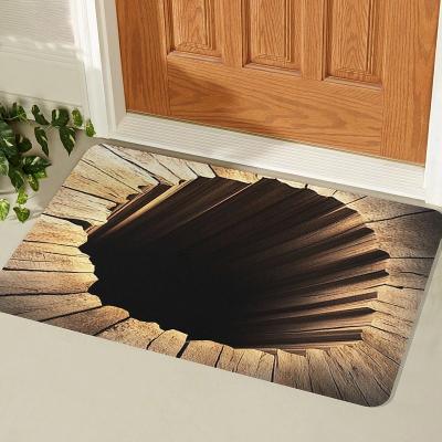 LightInthebox Visual Design Doormat Visual Trap Floor Mat Non Slip for Doorway Entryway Bathroom Hallway Indoor Outdoor Diatomaceous Earth Quick Dry Absorbent 20 x 31 inch