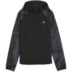 Puma, Damen, Laufjacke, Run Favorite Aop Woven Jacket W (S), Schwarz