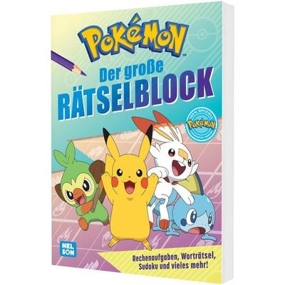 Pokémon Activity-Buch: Der große Rätselblock, Taschenbuch von , Nelson, 978-3-8451-3170-2
