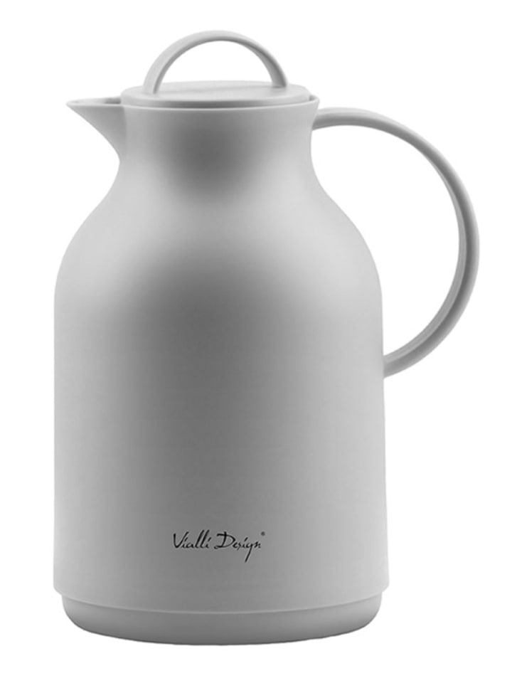 Vialli Design Thermokanne in Grau - 1 l - onesize