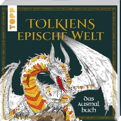Tolkiens epische Welt. Das Ausmalbuch, von Mauro Mazzara, Frechverlag GmbH, 978-3-7358-8023-9