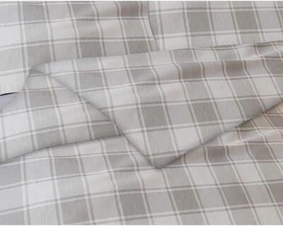 Bibb Home 3-Piece Flannel Duvet Cover Set (Insert Excluded)