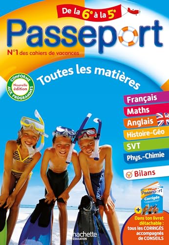 Lisle, Isabelle de - Passeport de la 6e à la 5e : toutes les matières : conforme aux programmes - Preis vom 11.10.2026 15:43:13 h