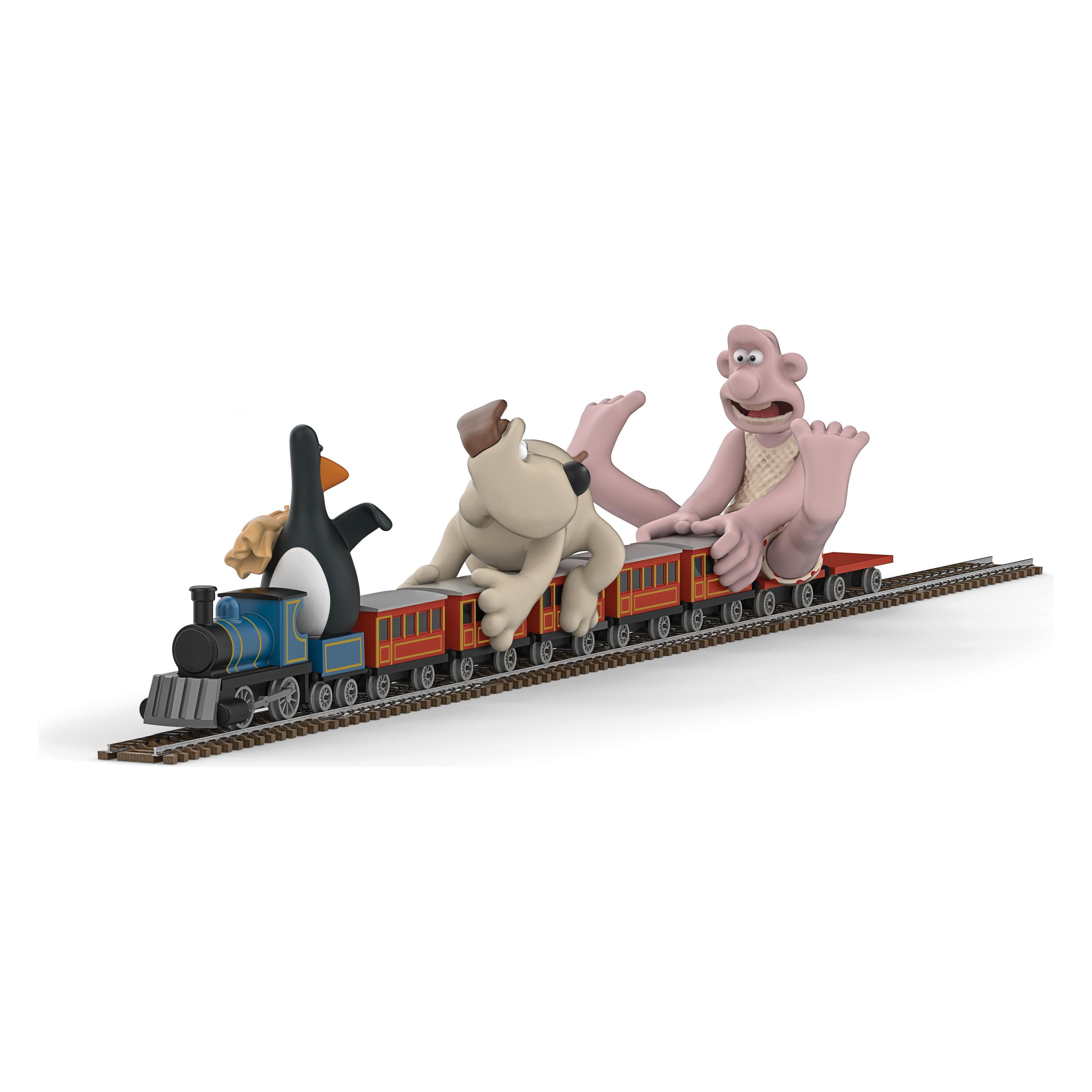 Corgi Wallace & Gromit - The Wrong Tr. - Wallace&Wagon (CC80604)