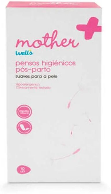 WELLS Mother Compresas Posparto 10Uds