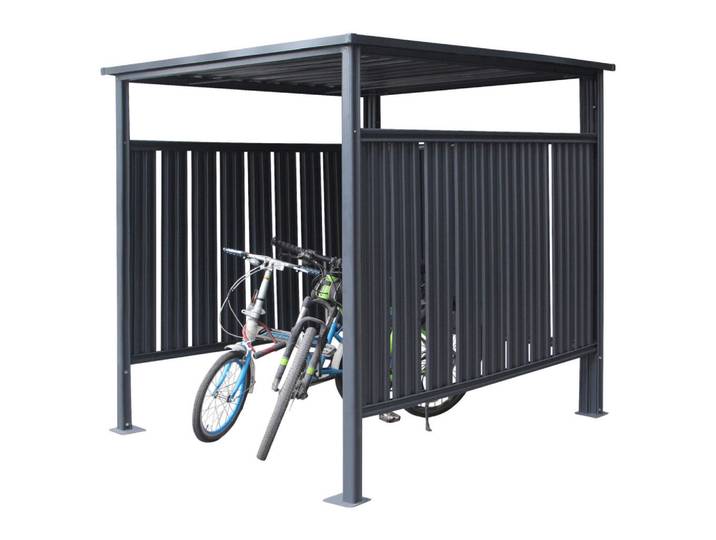 Fahrradgarage, Anthrazit, Metall, 180x210x200 cm, Freizeit & Co, Sport & Fitness, Fahrräder, Fahrradzubehör