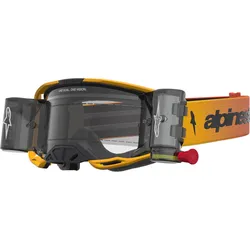 Alpinestars Vision 8 Amber Roll-Off Motocross Brille
