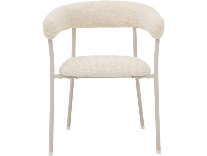 Armlehnstuhl Keno weiss Polyester - Farbe: Weiß