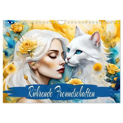 Rührende Freundschaften (Wandkalender 2027 DIN A4 quer), CALVENDO Monatskalender