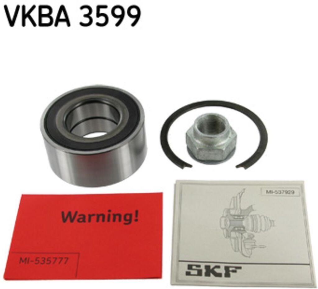 Skf Set di cuscinetti ruota VKBA 3599