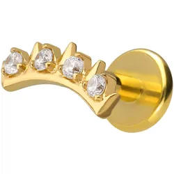 Titan Labret mit Innengewinde KRONE