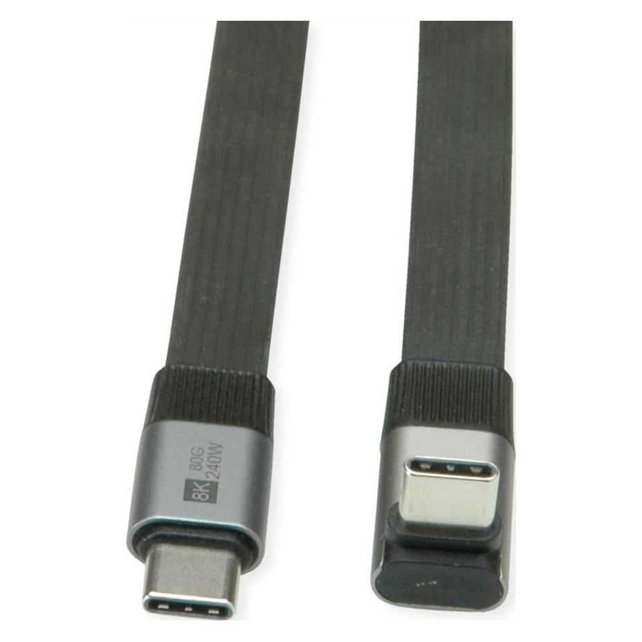 Roline USB C - USB C (0.80 m, USB 4, 240 W) (11.02.9097)