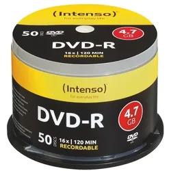 Intenso DVD-Rohlinge »DVD-R« 50 Stück silber