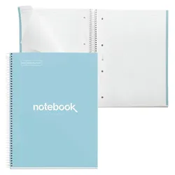 MIQUELRIUS Eco Emotions Collegeblock DIN A4 kariert hellblau