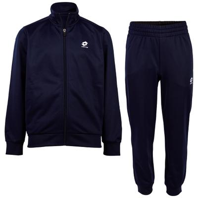 Trainingsanzug LOTTO, Jungen, Gr. 134/140, blau (marineblaus), 100% Polyester, unifarben, Sportanzüge Trainingsanzug, - besonders leicht & bequem
