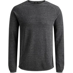 Jack & Jones Herren Sweater Pullover mit Rundhals Ausschnitt JJEHILL - 12157321 Bitter Chocolate - XL