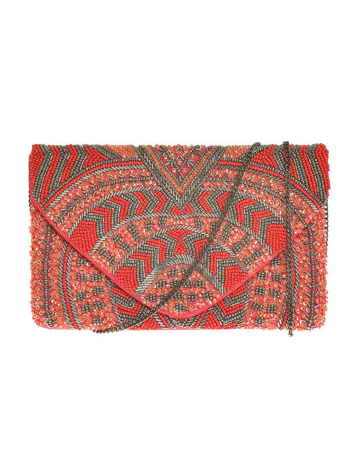 BLE Umhängetasche in Rot - (B)26 x (H)17 x (T)3 cm - onesize