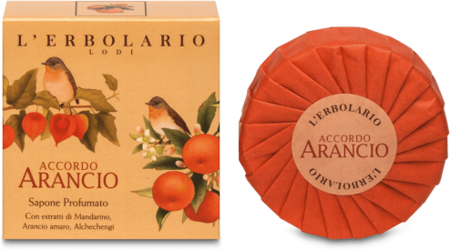 L'Erbolario Accordo Naranjo Perfumed Soap 100 gr